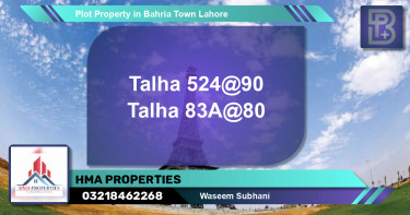 Residential Plot for Sale in Bahria Town, Lahore - (BP-72696)
