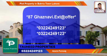 Residential Plot for Sale in Bahria Town, Lahore - (BP-72769)