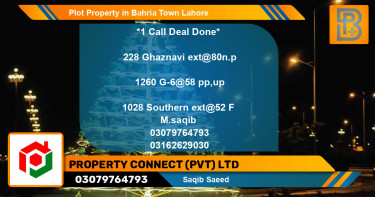 Residential Plot for Sale in Bahria Town, Lahore - (BP-72770)