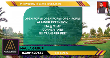 Residential Plot for Sale in Bahria Town, Lahore - (BP-72776)