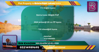 Residential Plot for Sale in Bahria Town, Lahore - (BP-72823)