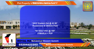 Residential Plot for Sale in Bahria Orchard, Lahore - (BP-72828)