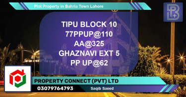 Residential Plot for Sale in Bahria Town, Lahore - (BP-72852)