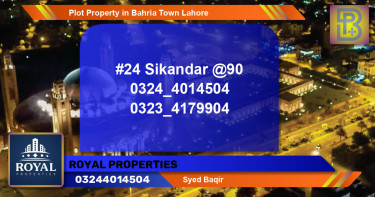 Residential Plot for Sale in Bahria Town, Lahore - (BP-72860)
