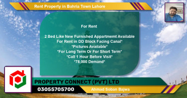 Residential Property for Rent in Bahria Town, Lahore - (BP-72866)