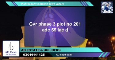 Residential Plot for Sale in Bahria Town, Lahore - (BP-72888)