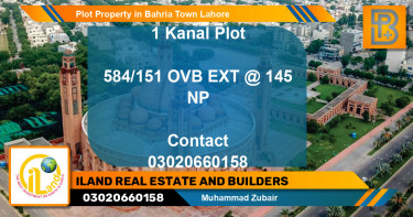 Residential Plot for Sale in Bahria Town, Lahore - (BP-72913)