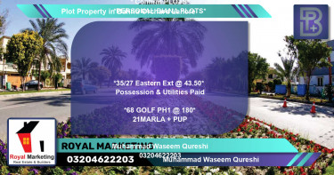 Residential Plot for Sale in Bahria Orchard, Lahore - (BP-72919)