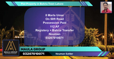Residential Plot for Sale in Bahria Town, Lahore - (BP-72928)