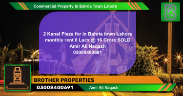 Commercial Property for Rent in Bahria Town, Lahore - (BP-72939)