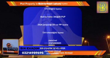 Residential Plot for Sale in Bahria Town, Lahore - (BP-72952)