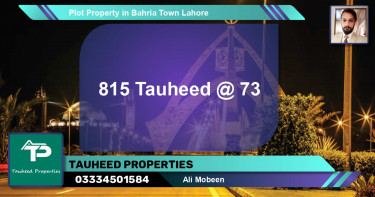 Residential Plot for Sale in Bahria Town, Lahore - (BP-72974)