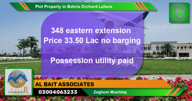 Residential Plot for Sale in Bahria Orchard, Lahore - (BP-73011)