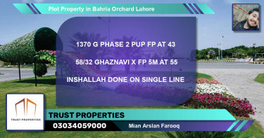 Residential Plot for Sale in Bahria Orchard, Lahore - (BP-73040)