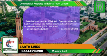 Commercial Property for Sale in Bahria Town, Lahore - (BP-73054)