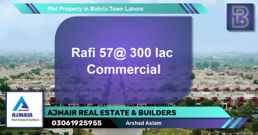 Commercial Plot for Sale in Bahria Town, Lahore - (BP-73056)