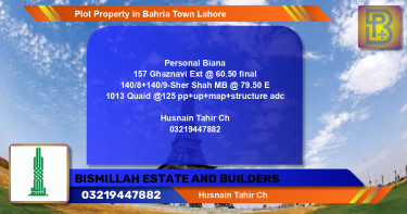 Residential Plot for Sale in Bahria Town, Lahore - (BP-73085)
