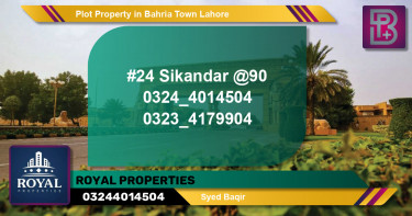 Residential Plot for Sale in Bahria Town, Lahore - (BP-73106)