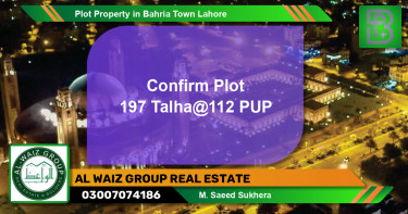 Residential Plot for Sale in Bahria Town, Lahore - (BP-73119)