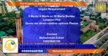 Residential Plot for Sale in Bahria Town, Lahore - (BP-73142)