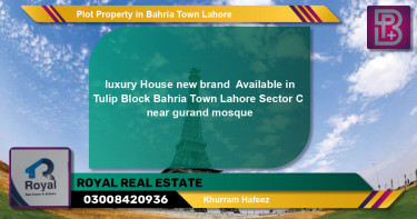 Residential Plot for Sale in Bahria Town, Lahore - (BP-73144)