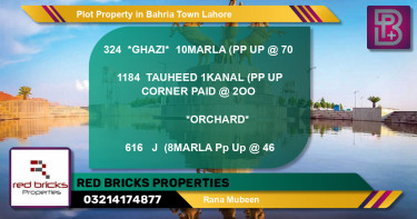 Residential Plot for Sale in Bahria Town, Lahore - (BP-73152)
