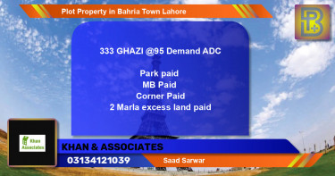 Residential Plot for Sale in Bahria Town, Lahore - (BP-73157)