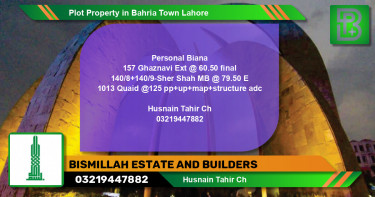 Residential Plot for Sale in Bahria Town, Lahore - (BP-73180)