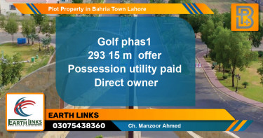 Residential Plot for Sale in Bahria Town, Lahore - (BP-73288)