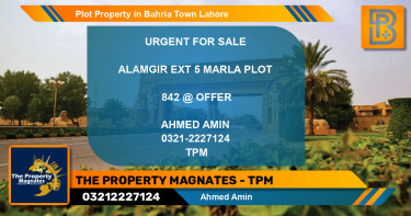 Residential Plot for Sale in Bahria Town, Lahore - (BP-73302)