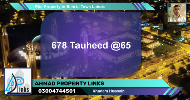 Residential Plot for Sale in Bahria Town, Lahore - (BP-73312)