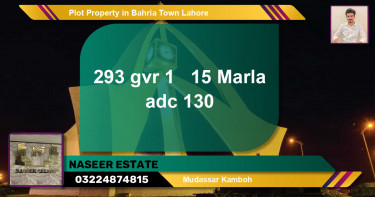 Residential Plot for Sale in Bahria Town, Lahore - (BP-73319)