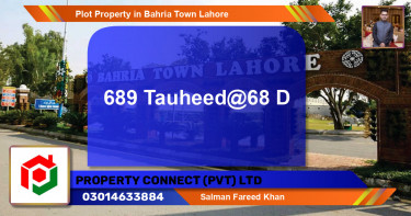 Residential Plot for Sale in Bahria Town, Lahore - (BP-73342)