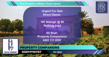 Residential Plot for Sale in Bahria Town, Lahore - (BP-73347)