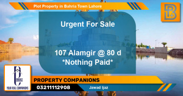 Residential Plot for Sale in Bahria Town, Lahore - (BP-73349)