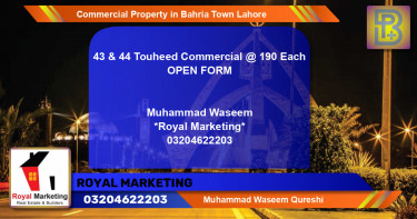 Commercial Property for Sale in Bahria Town, Lahore - (BP-73400)