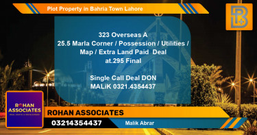 Residential Plot for Sale in Bahria Town, Lahore - (BP-73414)