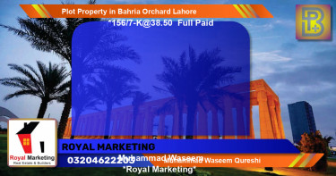 Residential Plot for Sale in Bahria Orchard, Lahore - (BP-73441)