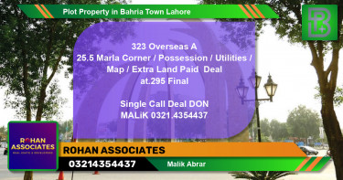 Residential Plot for Sale in Bahria Town, Lahore - (BP-73503)