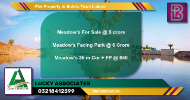 Residential Plot for Sale in Bahria Town, Lahore - (BP-73530)