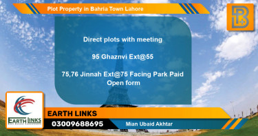 Residential Plot for Sale in Bahria Town, Lahore - (BP-73545)
