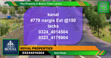 Residential Plot for Sale in Bahria Town, Lahore - (BP-73613)