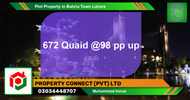 Residential Plot for Sale in Bahria Town, Lahore - (BP-73667)