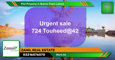 Residential Plot for Sale in Bahria Town, Lahore - (BP-73675)