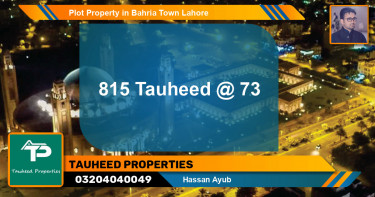 Residential Plot for Sale in Bahria Town, Lahore - (BP-73692)