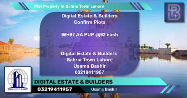 Residential Plot for Sale in Bahria Town, Lahore - (BP-73708)
