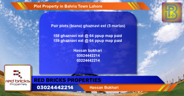 Residential Plot for Sale in Bahria Town, Lahore - (BP-73732)