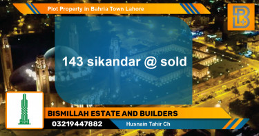 Residential Plot for Sale in Bahria Town, Lahore - (BP-73739)