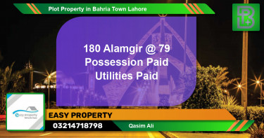 Residential Plot for Sale in Bahria Town, Lahore - (BP-73833)