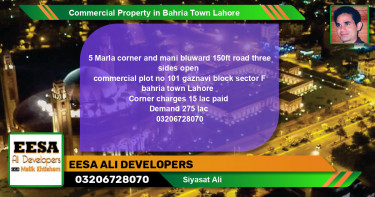 Commercial Property for Sale in Bahria Town, Lahore - (BP-73883)